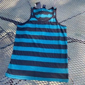 Striped thick (blue/blk) Tank OLDIES